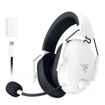 BlackShark V3 X Hyperspeed Xbox, spēļu austiņas Baltas, 2,4 GHz dongle, Bluetooth, USB