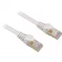 Patch kabelis RJ45 Spraudnis > RJ45 Spraudnis CAT.6 S/FTP (Balts, 1,5 Metri)