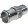 Koaksiālais adapteris ShiverPeaks 85320-EC F-Quick spraudnis uz F ligzdu