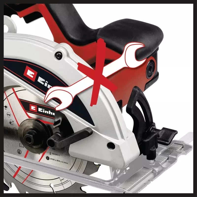 Ripzāģis Einhell TC-CS 1250 16,5 cm Melns Sarkans