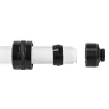 Alphacool 17471 Eiszapfen PRO 13 mm HardTube fitings G1/4, misiņš, 22 mm diametrs, 20 mm augstums, Deep Black