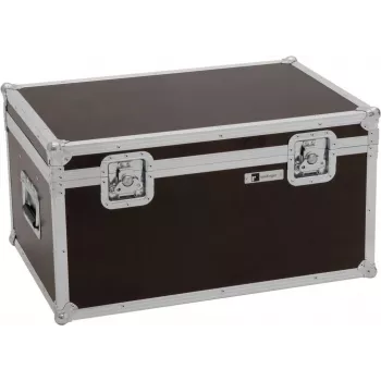 Flightcase Roadinger 4x LED 4/7C-12 Silent Slim Spot — aizsargājošs futrālis 4 gaismekļiem