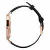 Ādas viedpulkstenis Garett Verona Gold-Black