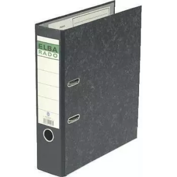 ELBA mapes ELBArado 100081018 DIN A4 80mm kartons melns (100081018)