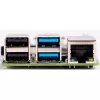 Raspberry Pi 4 Model B vienas plates dators, Broadcom BCM2711 1,5 GHz, 2 GB LPDDR4, zaļā krāsā