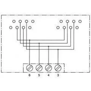 ShiverPeaks S/CONN maksimālā savienojamība kontaktligzda 2 x 8/8 (4) paralēlā ISDN metāla rāmis iemontējamā (74231-4)
