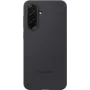 Silikona maciņš Samsung A36 — Melns, modelis EF-PA366CBEG