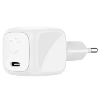 Belkin BoostCharge 30W USB-C ātrais lādētājs balts