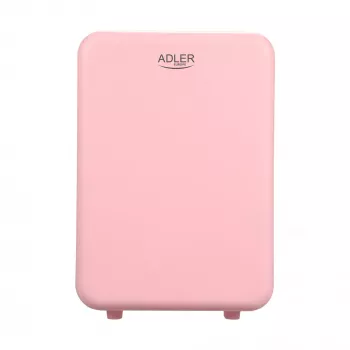 Adler AD 8084 Mini ledusskapis, brīvi stāvošs, 4 L, 27 cm, rozā