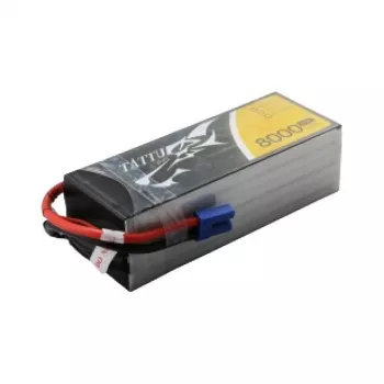 Tattu TAA80006S25E5 Akumulators 8000mAh 22.2V 25C 6S1P LiPo ar EC5 savienotāju