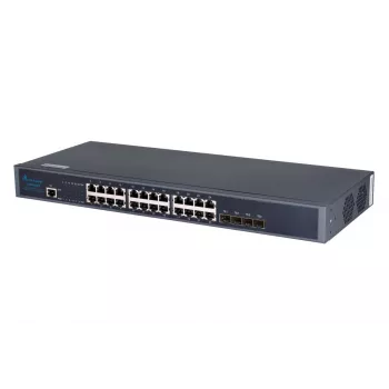 Pārvaldāms slēdzis Extralink Chiron 24x RJ45 1000Mb/s 4x SFP+ L3