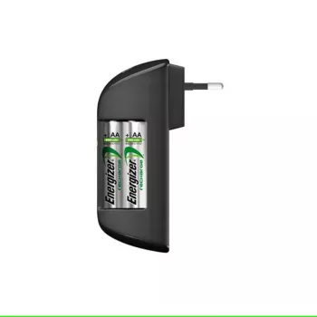 Bateriju lādētājs Energizer Pro Charger AC 4 sloti AA/AAA NiMH, 100–240V, iekļautas 2000 mAh baterijas