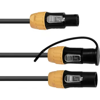 Adaptera kabelis EUROLITE 30235009 IP T-Con (tēviņš) uz 2× T-Con (mātīte) — signāla sadalītājkabelis