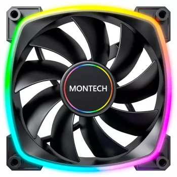 Montech AX140 PWM 14 cm melns korpusa ventilators