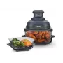 Ninja CRISPi Single 3.8 L 1700 W Karstā gaisa fritieris Zils, Pelēks, Caurspīdīgs