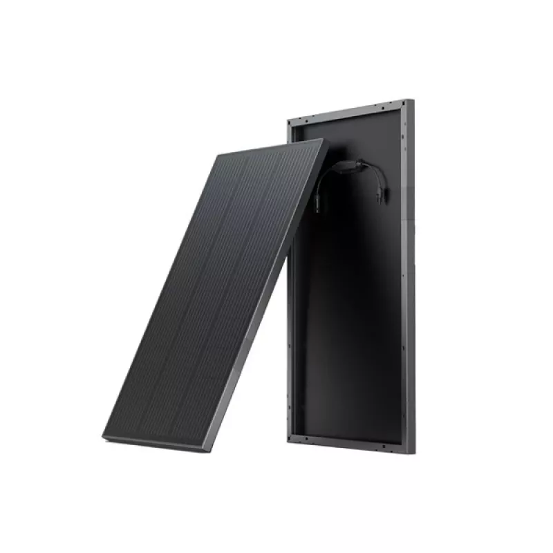 EcoFlow ZMS331 Saules panelis 100W Monokristāliskais silīcijs Melns IP68