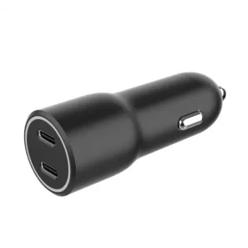 Gembird TA-UC-C2PD40-CAR-01 Strāvas adapteris Melns
