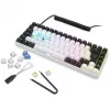 Sharkoon SKILLER SGK50 S3 Tastatūra Gaming Mehāniska USB AZERTY Baltā