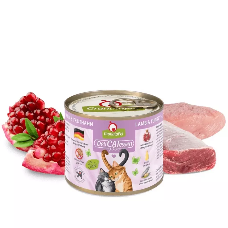 Slapjā barība kaķiem Fox4Pets DeliCATessen Jērs un Tītars 200 g