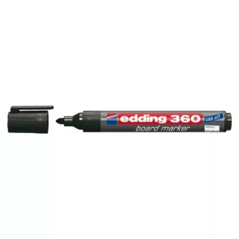 Marķieris Edding e-360 Melns 1 gab. Rakstīšanas krāsa Melna