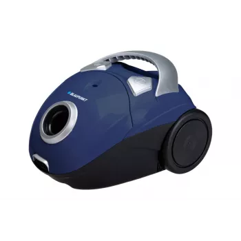 Putekļsūcējs cilindrisks BLAUPUNKT VCB202 AGDBLVC053 — 700 W, 2 L putekļu maiss, teleskopiska metāla caurule, 4,2 m vads, zils