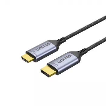 UNITEK Kabelis DisplayPort 1.4 uz HDMI 2.1, 8K, 1.8m