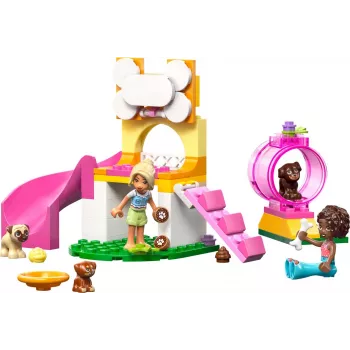 Konstruktors LEGO Friends Kucēnu rotaļu laukums 42665, 66 gabaliņi, 2 minifigūras, vecums 4+