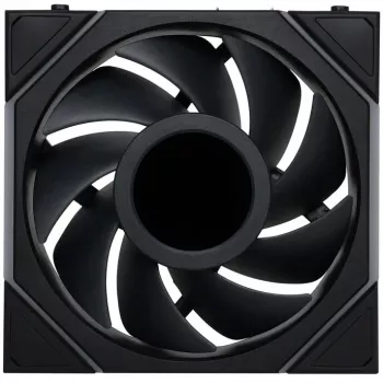 Lian Li UNI FAN TL LCD Wireless 12 cm Melns 1 gab. 0.2-2300 RPM