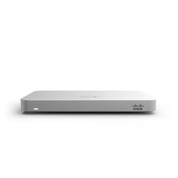 Ugunsmūra maršrutētājs Cisco Meraki MX64 Cloud Managed — kompakta drošības ierīce, MX64-HW-RFB
