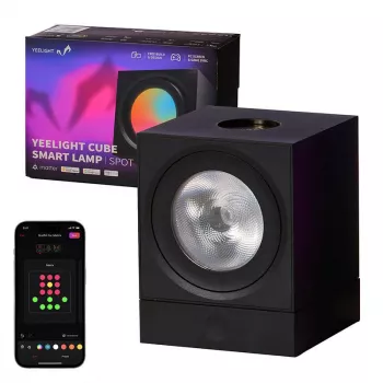 Spēļu gaismas panelis YEELIGHT SMART CUBE LIGHT SPOT bāze (YLFWD-0008) Melns