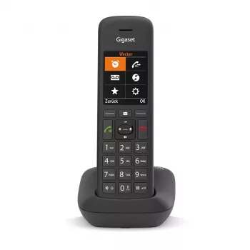 Gigaset C575 Analogais/DECT telefons ar zvanītāja ID Melns