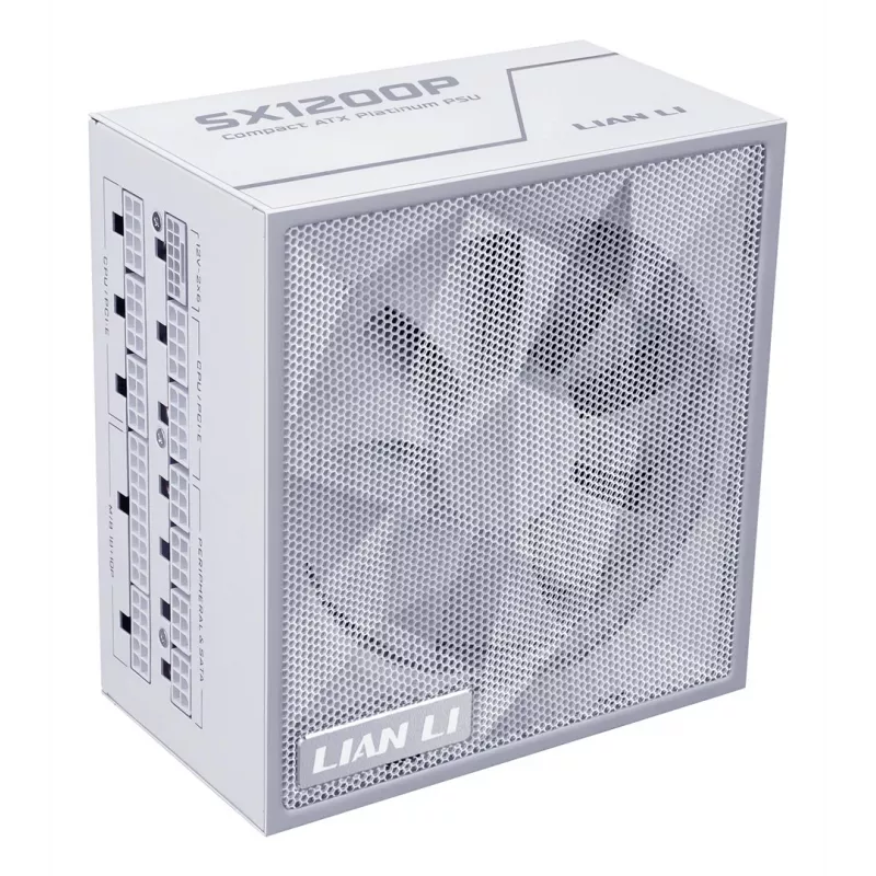 Barošanas bloks Lian Li SX Series 80 PLUS Platinum pilnībā modulārs PCIe 5.1 ATX 3.1 1200 W