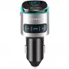 FM raidītājs 4smarts 456201 Cigar Lighters Melns Sudrabs AM FM Bluetooth