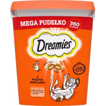 Dreamies dažādu garšu našķi kaķiem ar vistu un sieru, 350 g