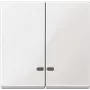 MERTEN Doppelwippe MEG3420-0319 Thermopl. polar-ws Kontrollfenster MEG34 MEG3420-0319 (MEG3420-0319)