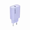 Sienas lādētājs CANYON OnCharge 30CL, 30W USB-C PD, 1x PD izeja, EU spraudnis, Purpurs
