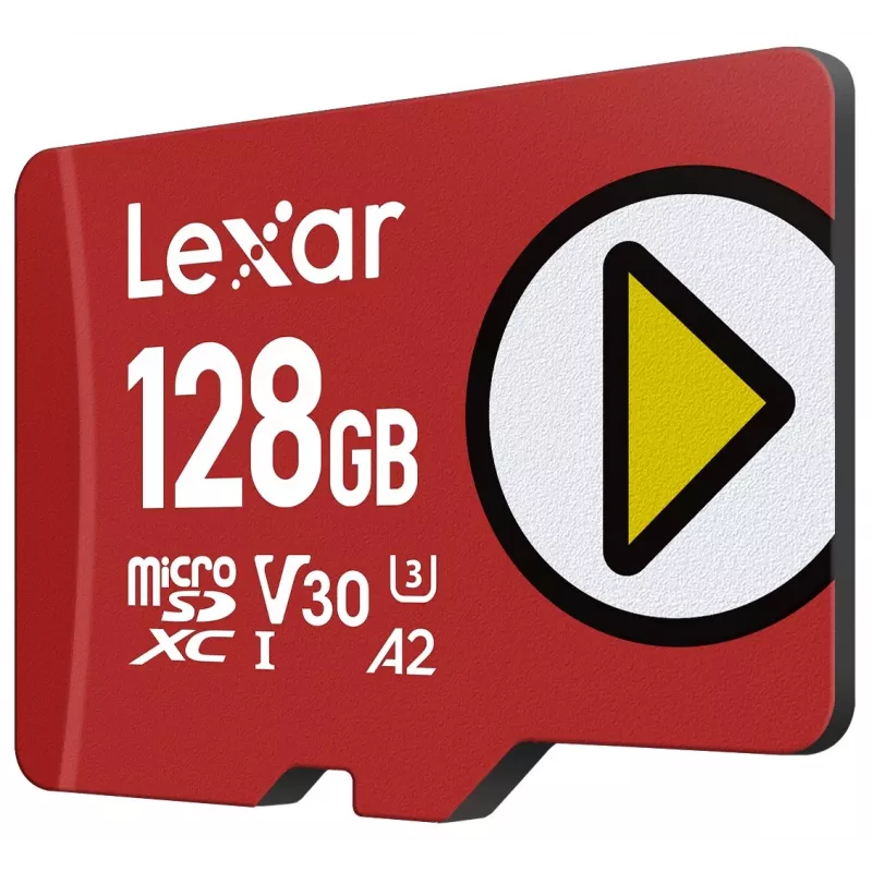 Lexar PLAY LMSPLAY128G-BNSNG 128 GB microSDXC atmiņas karte, UHS-I, Class 10