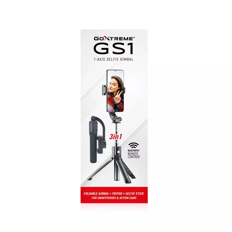 Gimbal GoXtreme GS1 Salokāms viedtālruņiem un action kamerām