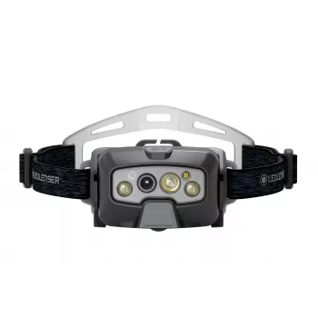 LED galvaslampa Ledlenser HF8R Core Melna