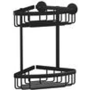tesa 40507-00000-00 ALUXX BLACK stūra plaukts līmējams Melns (matēts)
