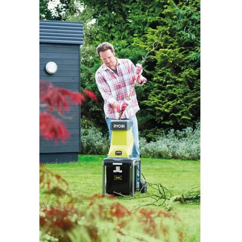 Ryobi RSH2545B dārza smalcinātājs 2500 W 40 L asmens