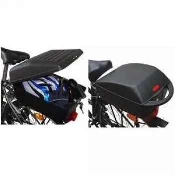 Velosipēda bagāžas kaste FISCHER 86500 — slēdzama 15 L, melna