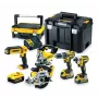 DEWALT Komplekts 18V DCK551P3T (DCD796+DCF887+DCS39+DCS331+DCL050) 3x5.0Ah TSTAK