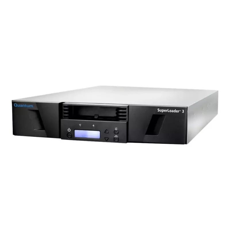 Quantum SuperLoader 3 lentes automātiskā ielādētāja bibliotēka SAS 2700 GB/h