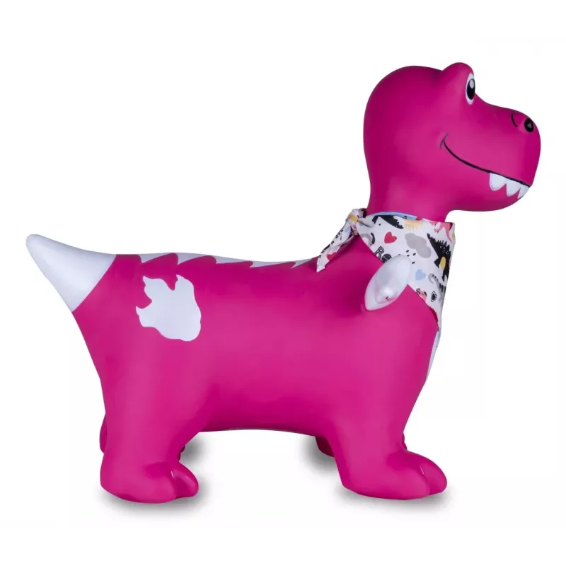 Lēkājamais dzīvnieks Jamara HoppyDoo Dino ar spārniem rozā ar sūkni 466008