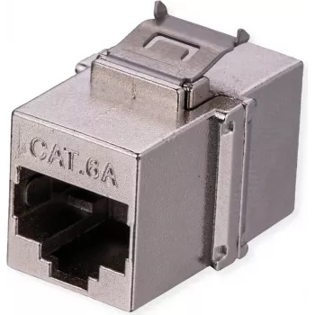 VALUE RJ45 savienotājs ekranēts Cat.6A sudrabs īss (26.99.0379)
