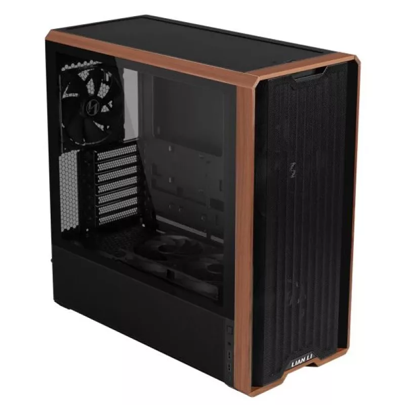 PC korpuss Lian Li Lancool LAN217X Midi Tower Melns, Koks