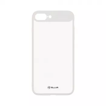 Tellur TLL121603 vāciņš iPhone 8 Plus – caurspīdīgs balts