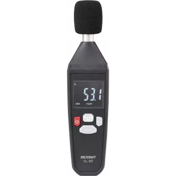 VOLTCRAFT SL-80 skaņas līmeņa mērītājs 30 - 130 dB 31.5 Hz - 8 kHz (VC-13101365)