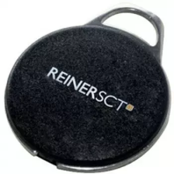 Reiner SCT timeCard Premium Transponder 25 DES RFID birka Melna 13.56 MHz IP65